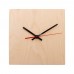 BeTime Wood B custom wall clock, natural