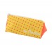 Trippy custom RPET pen case, white