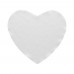 CreaClean RPET custom made brillendoekje. hart, wit