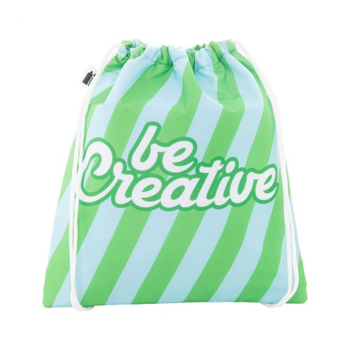 CreaCool Draw Kids custom made koeltas met trekkoord voor kinderen, wit
