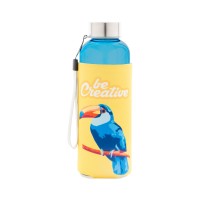 Pemba Creative Custom made RPET-fles, licht blauw