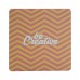 Brew coaster, white