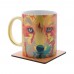 Brew coaster, white