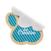 CreaClean glasses cloth, white