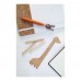 Looney houten liniaal, natuurlijk Looney houten liniaal, natuurlijk