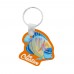 CreaFob custom made keyring, orange CreaFob custom made keyring, orange