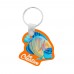 CreaFob custom made keyring, orange CreaFob custom made keyring, orange