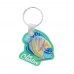 CreaFob custum made sleutelhanger, transparant groen