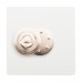 DomeBadge Anstecker mit Magnetbefestigung, weiß DomeBadge Anstecker mit Magnetbefestigung, weiß