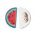ColoBadge magnetic badge, white