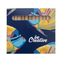 Penxil 12 Individuelles Buntstifte-Set (12 Stk.), weiß