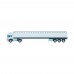 Trucker 30 liniaal van 30 cm. vrachtwagen, wit