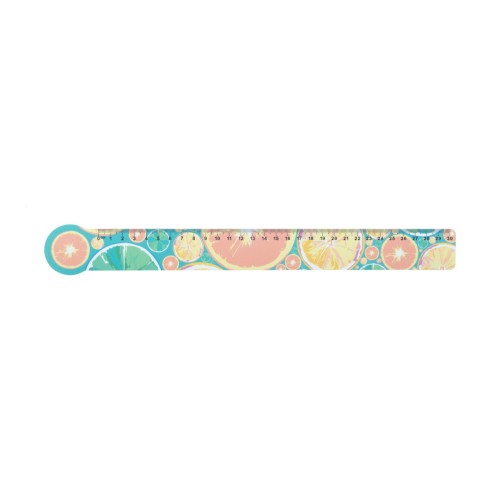Couler 30 30 cm ruler. circle, white