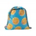 CreaDraw Zip custom made tas met trekkoord, zwart
