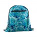 CreaDraw Zip custom made tas met trekkoord, zwart