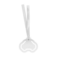 Edelmark bookmark. car, silver