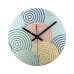 BeTime Alu D wall clock, silver