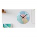 BeTime Alu D wall clock, silver