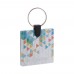 Aluudy C sleutelhanger, zilver