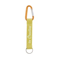 Subiner RPET custom keyring, orange
