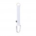Subiner RPET custom keyring, silver Subiner RPET custom keyring, silver