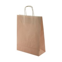 Store papieren tas, bruin