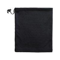 Swoosh nek verwarmer en muts, zwart