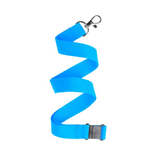 Savent lanyard, licht blauw