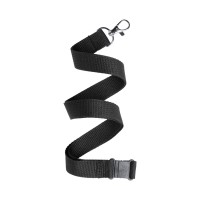 Savent lanyard, zwart