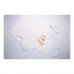 Crudo cotton apron, beige