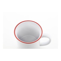Woodstock Subo vintage sublimation mug, red