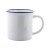 Woodstock Subo vintage sublimation mug, blue