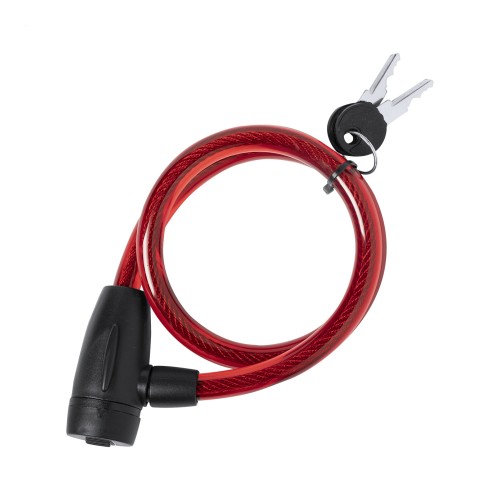 Billok bicycle lock, red