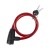 Billok bicycle lock, red