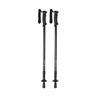 Pulpit nordic walking sticks, zwart
