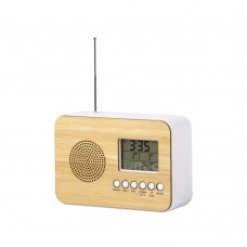 Bordio radio desk clock, natural