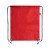 Redraw RPET drawstring bag, red
