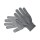 Horgol Handschuhe, aschgrau