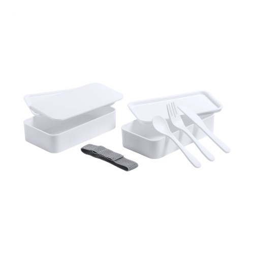 Ayam antibacteriële lunchbox, wit