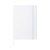 Baccata RPET notebook, white