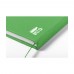 Baccata RPET notebook, green