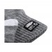 Retap RPET touch screen gloves, ash grey