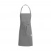 Cuoco cotton apron, black