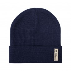 Bloony wintermuts van biologisch katoen, donker blauw