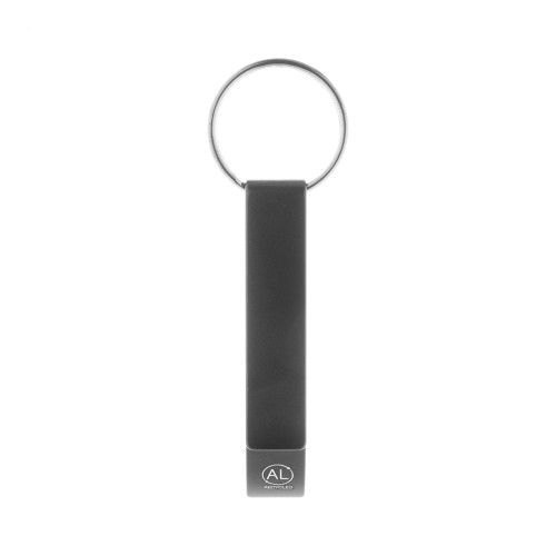 Rallop bottle opener keyring, black