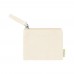 Florin cotton purse, natural