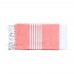 Makaha beach towel, red
