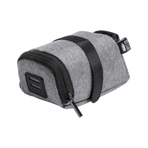 Konna RPET bicycle seat bag, grey
