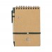 Platanus A6 notebook, green