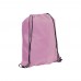 Druuk trekkoord tas, roze